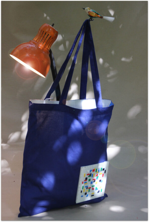 Ela maluca - Original Blue Tote Bag